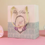 Sacola de papel para Presente P, 18x10x20cm, PROVENÇAL - 10un - Imagem 2