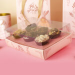 Caixa para Kit Degustação, 6 Ovos de 50g, Tampa 7,5cm, ELEGANCE - 10un