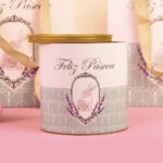 Tubolata com tampa 10x10cm, PROVENÇAL  - Unitário