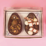 Caixa para 2 Ovos 250gr, PROVENÇAL, Tampa 7,5cm - 10un - Imagem 3