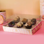 Caixa para Kit Degustação, 6 Ovos de 50g, Tampa 7,5cm, BELA - 10un