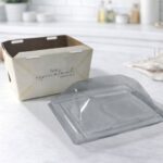 Forma Forneável para bolo com tampa PLOC, Dourada - 25un - Imagem 4