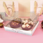 Caixa para 2 Ovos 250gr, PROVENÇAL, Tampa 10cm - 10un