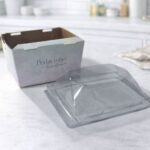 Forma Forneável para bolo com tampa PLOC, Aquarela - 25un - Imagem 4