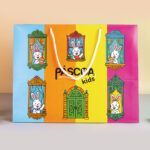 Sacola de papel para Presente G, 30x24x20cm, FÁBULA - 10un