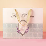 Sacola de papel para Presente G, 30x24x20cm, PROVENÇAL - 10un