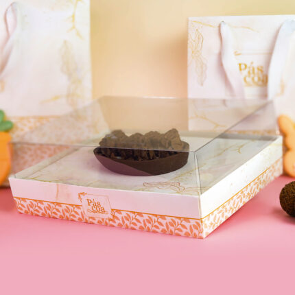 Caixa para Ovo de Colher, 1 Ovo Regulável, AURORA, Tampa 7,5cm - 10un