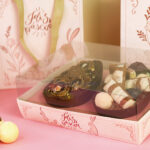 Caixa para 2 Ovos 250gr, ELEGANCE, Tampa 7,5cm - 10un