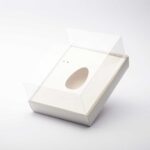 Embalagem para 1 Ovo de Colher 150g/250g/350g/500g, Tampa 10cm, Branca – 10un - Imagem 2