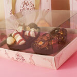 Caixa para 2 Ovos 250gr, ELEGANCE, Tampa 10cm - 10un - Imagem 2