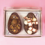 Caixa para 2 Ovos 250gr, PROVENÇAL, Tampa 10cm - 10un - Imagem 2