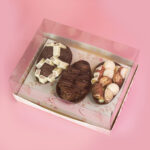 Caixa para 3 Ovos 150gr, BELA, Tampa 10cm - 10un