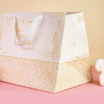 Sacola de papel para Presente G, 30x24x20cm, AURORA - 10un - Imagem 2