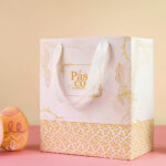 Sacola de papel para Presente P, 18x10x20cm, AURORA - 10un - Imagem 2