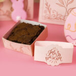 Caixa para Brownie, com cinta, ELEGANCE - 10un - Imagem 2