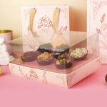 Caixa para Kit Degustação, 6 Ovos de 50g, Tampa 10cm, ELEGANCE - 10un