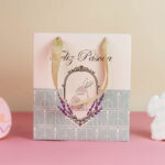 Sacola de papel para Presente P, 18x10x20cm, PROVENÇAL - 10un