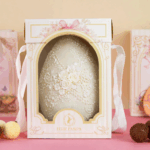 Caixa para Ovo em pé 500g, Luxo, com visor e alça, BELA - 5un