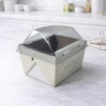 Forma Forneável para bolo com tampa PLOC, Dourada - 25un - Imagem 3