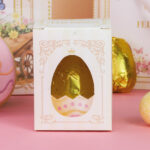 Caixa para 1 Mini Ovo em pé 50g com visor, BELA - 10un