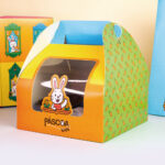 Maleta Mini confeiteiro com alça e visor, FÁBULA - 10un