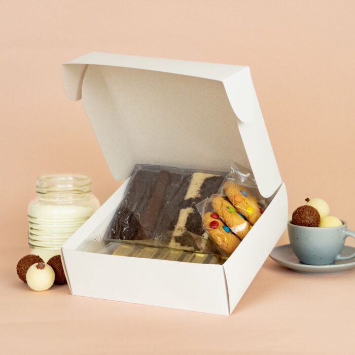 Caixa para transporte 25 doces, sem berço, Branca Basics - Imagem 2