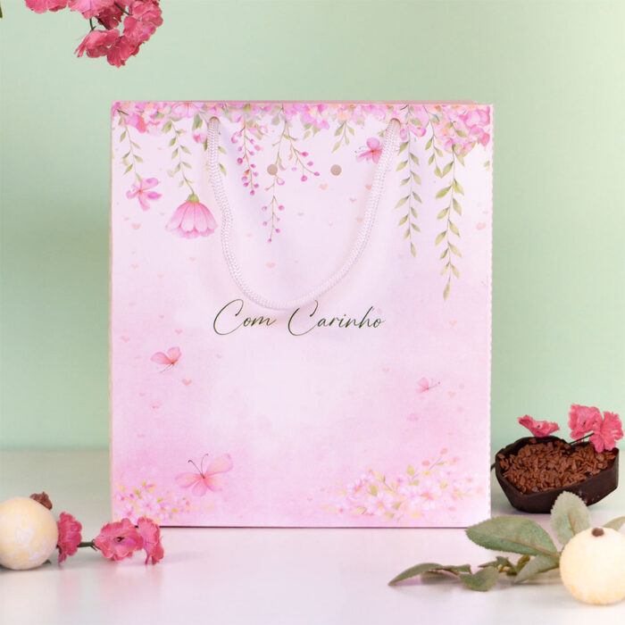 7955652ccf42a0b542fc33a6de3c1e01.jpg Sacola de papel para Presente P, COM CARINHO - 10un - Imagem 1