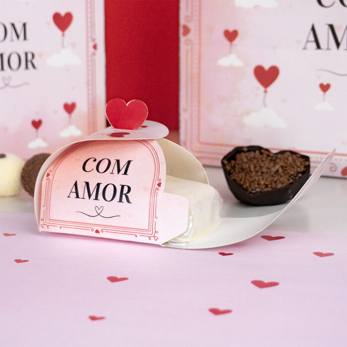 Caixa para Doces, COM AMOR - 10un - Imagem 2