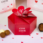 Caixa para presente, COM AMOR - 5un - Imagem 2