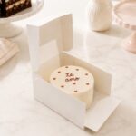 Caixa para mini bolo Branca, Basics – 5un - Imagem 2