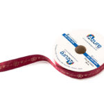 Fita de Cetim Amore, Vinho 22mm - Rolo c/ 50 mt