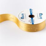 Fita de Cetim Love Dourada 38mm - Rolo c/ 50 mt - Imagem 2