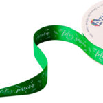 Fita de Cetim Poesia, Verde 22mm - Rolo c/ 50 mt - Imagem 2