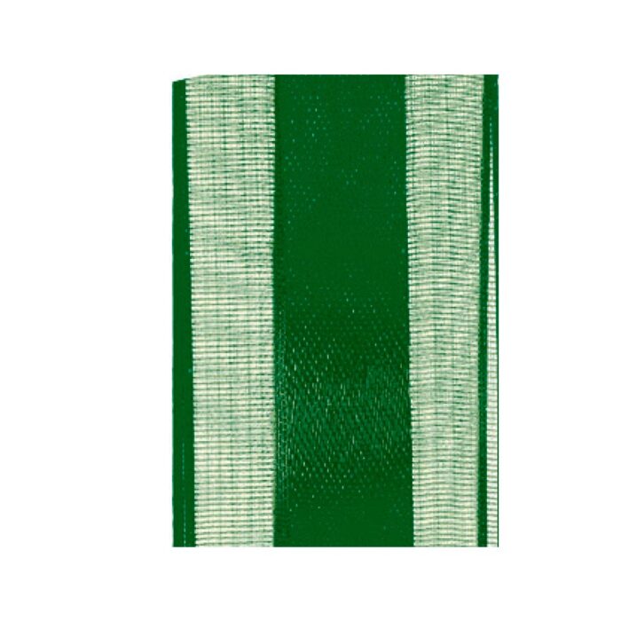 2e4ad8d61034da0df56686bfab233188.jpg Fita de Voal com Cetim, Verde 38mm - Rolo 10mt - Imagem 1