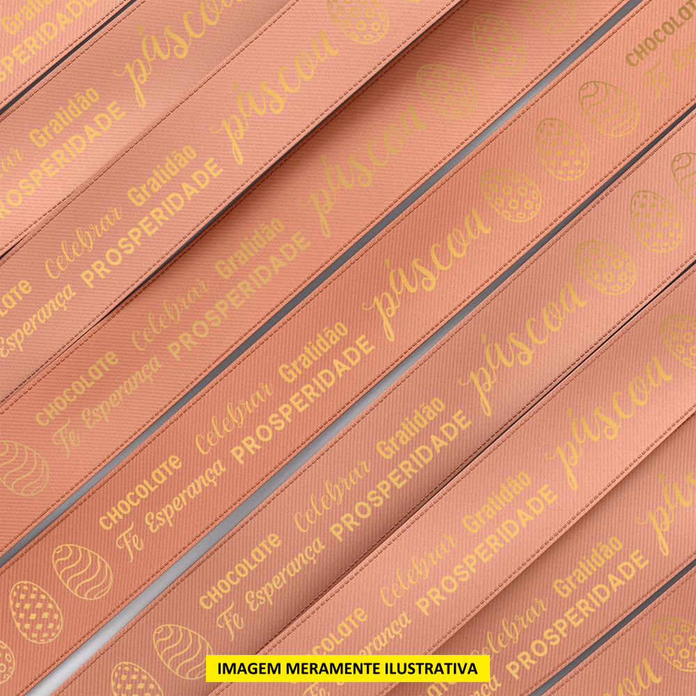 2f1f7cb091a999871723192dcb74a45d.jpg Fita de Cetim Páscoa, 15mm Coral - Rolo 50mt - Imagem 1