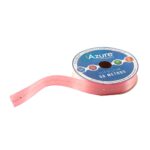 Fita de Cetim Feito Com Amor, Rosa 22 mm - Rolo 50mt