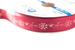 Fita de Cetim Amore, Vinho 22mm - Rolo c/ 50 mt - Imagem 2
