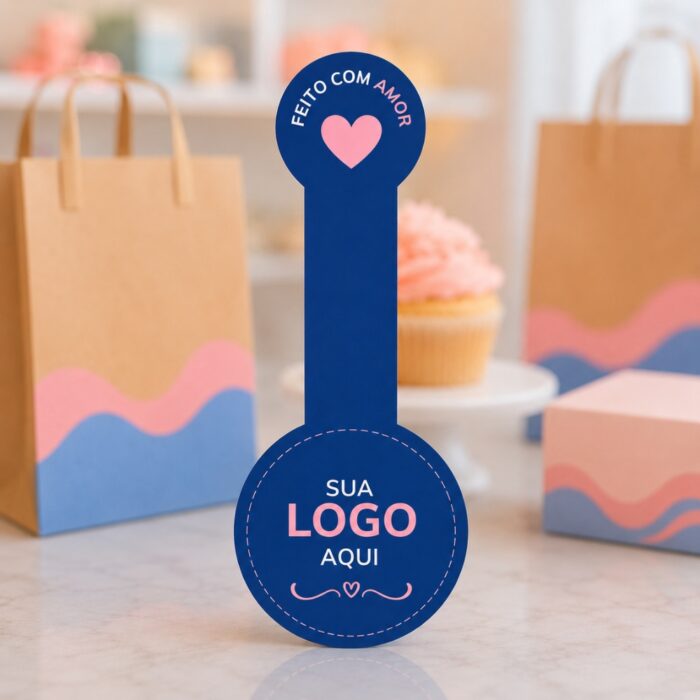 a6065fd6380cf111853d0664f507e9ac.jpg Adesivo para Lacre de Pote (Torta no Pote) 11,5x4,3cm Personalizado - Imagem 1