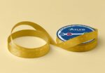 Fita de Cetim 22mm Ouro, Passione - Rolo 50mt