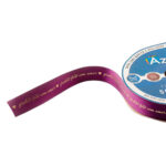 Fita De Cetim Feito Com Amor, Violeta 22 Mm - Rolo 50mt - Imagem 2