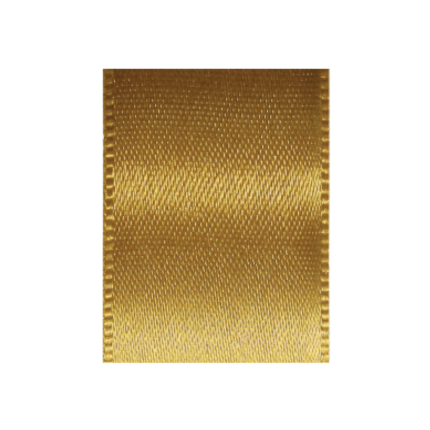 Fita de Cetim 22mm, Ouro - Rolo 50mt